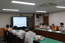 여수소방서, 국가산단 대정비 사업장 화학사고 대응방안 설명회 개최