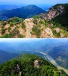 [영상앨범 산] 초록과 은빛 산수화…영동 숨은 명산 갈기산, 영국사 품은 천태산 산행