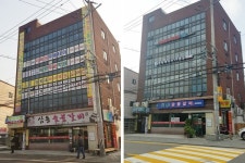 구로구, 디지털로 일대 간판개선사업 완료
