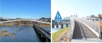 성동구, 중랑천변 가람교 인근 산책로에 보행자 전용 교량 개통