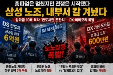 삼성 노조 총파업, 멈췄지만 아직 안끝났다?...DS·DX 노노내전 격화