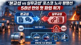 '본교섭 vs 실무교섭' 포스코 노사 평행선...58년 만의 첫 파업 위기 고조