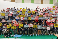 광명역세권 등굣길 위험천만 민주당 광명을 위원회, 통학육교 설명회