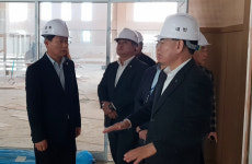 강신성 위원장, 광명 빛가온중학교 현장점검...안전 꼼꼼히 챙겨야