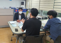 김정호 도의원, 광명중학교 운동부 휴게실 침수피해 대책 시급