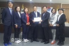 백석동주민 2,303명 인도확장 및 정비 사업 청원서 전달