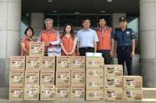 소정면, 독거노인 50가구 폭염나기 지원