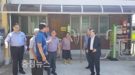 류순현 세종 행정부시장, 폭염 취약시설 방문