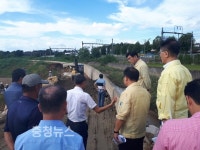 이춘희 시장, 집중호우로 인한 주민피해 최소화 전력