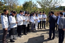 아산시의회, 복합공영차고지 조성사업지 등 4개소 현장방문