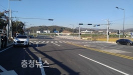 아산 제2테크노밸리 산업단지 진입도로 개통