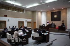 금산군의회, 제254회 제2차 정례회 26일 개회