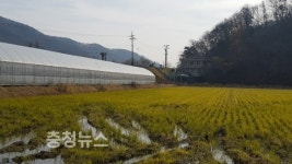 청양군 목면 주민들, 축사 신축  반발