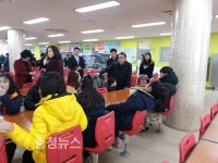 구본영 천안시장, 천안차암초 학생 위로 및 관계자 격려