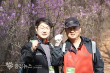 대덕사랑 산악회, 우산봉 벤처기업 공감 산행