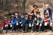 대덕사랑 산악회, 우산봉 벤처기업 공감 산행