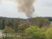 대전 산불...소방 진화 중, 인명피해 無