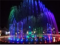 부여군, 구드래공원 음악분수 가동