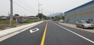 천안시, 입장면 독정리 시도5호 도로공사 준공