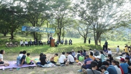 대전 서구, 노루벌 반딧불이 서식지에서 가족 환경축제