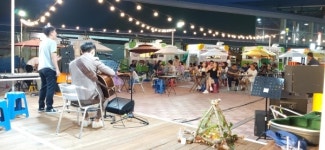 아산 온양온천시장 열린시장 Open stage, 건강힐링장터 인기