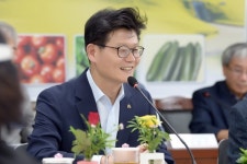 김정섭 공주시장, 신풍면에서 시민과의 대화마당
