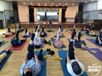 아산무궁화 시니어 스트레칭 프로그램, 인저리 타임 2회 차 진행