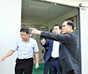 김인식 사장, 경북지역 용수공급과 안전관리 현황 점검