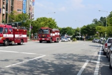 계룡소방서, 생명을 지키는 골든타임 소방차 길 터주기