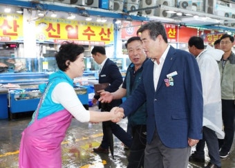 김동일 보령시장, 추석 앞두고 민생현장 방문