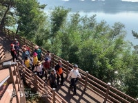 예산군, 예당호 느린호수길 개통 성황