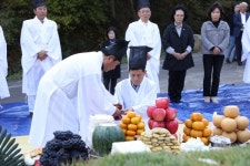 계룡시, 공설봉안당(정명각) 무연고 제례행사 개최