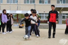 아산무궁화, 축구 열정 가득한 염작초 학생들과 두 번째 시간