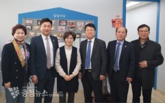 천안시의회 경제산업위원회, 설 명절 맞아 아동시설 위문