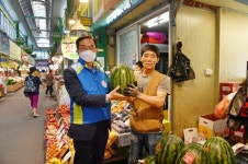조폐공사,도마큰시장에서 전통시장 장보기 행사