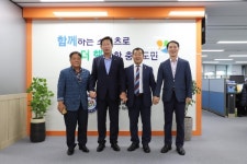 금산군의회, 지역 체육발전 도모 충남체육회 방문