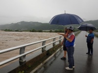 금산군의회, 집중호우 현장점검
