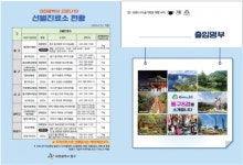 대전 동구, 동구8경 담은 출입명부 노트 배부
