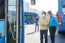[사진] 아산시 12월 1일 수소버스 운행 개시