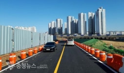 이종담 천안시의원, 불당동(호반3차) - 희망로(펜타포트) 임시개통