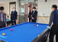 [사진] 문정우 금산군수, 금산건강누리관 방문