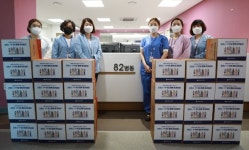 세종충남대학교병원, 코로나19 환자들에게 간식 전달
