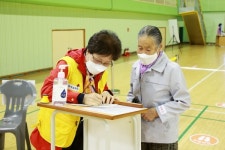 [사진] 서산시,  만 75세 이상 어르신 백신접종 착착