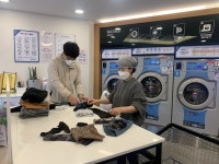 아산시 행복키움, 저소득층 위한 세탁 봉사에 앞장