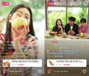 한국농수산식품유통공사, 라이브커머스 인기