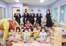 장종태 서구청장, 공공건축물 그린리모델링 2호 목련어린이집 방문