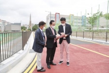 천안시, 한들초등학교 진입도로 개통