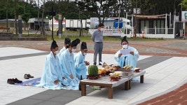 서천군, 춘장대 해수욕장 수신제 개최