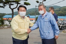 오세현 시장, 물류비용 급등에 따른 수출기업 애로사항 현장 점검