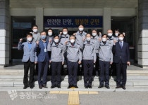 정용근 충북경찰청장, 단양경찰서 방문...직원과 소통